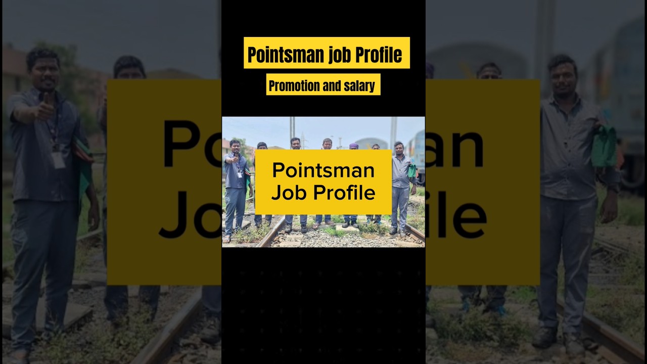 Pointsman Job Profile,Promotion and Salary #rrbgroupd #rrb #shorts #viralshorts #shortfeed #railway