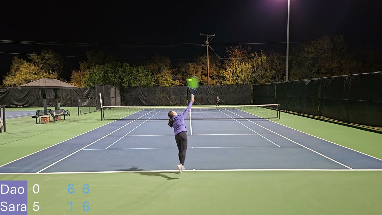 Tennis Showdown: Thrilling Women’s Singles League Match