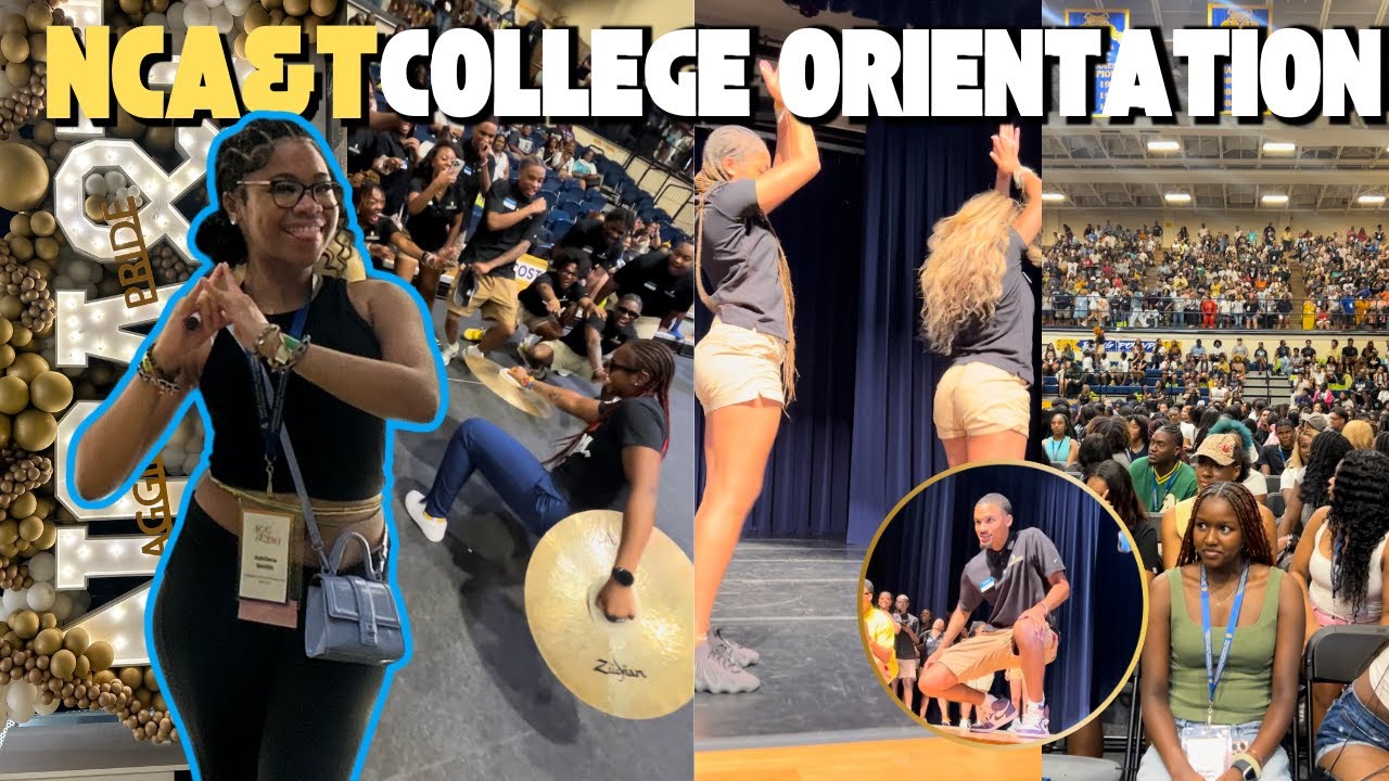 #1 HBCU: NCAT College Orientation Vlog Class of '28 | Parties, New People, Learning Campus & More!