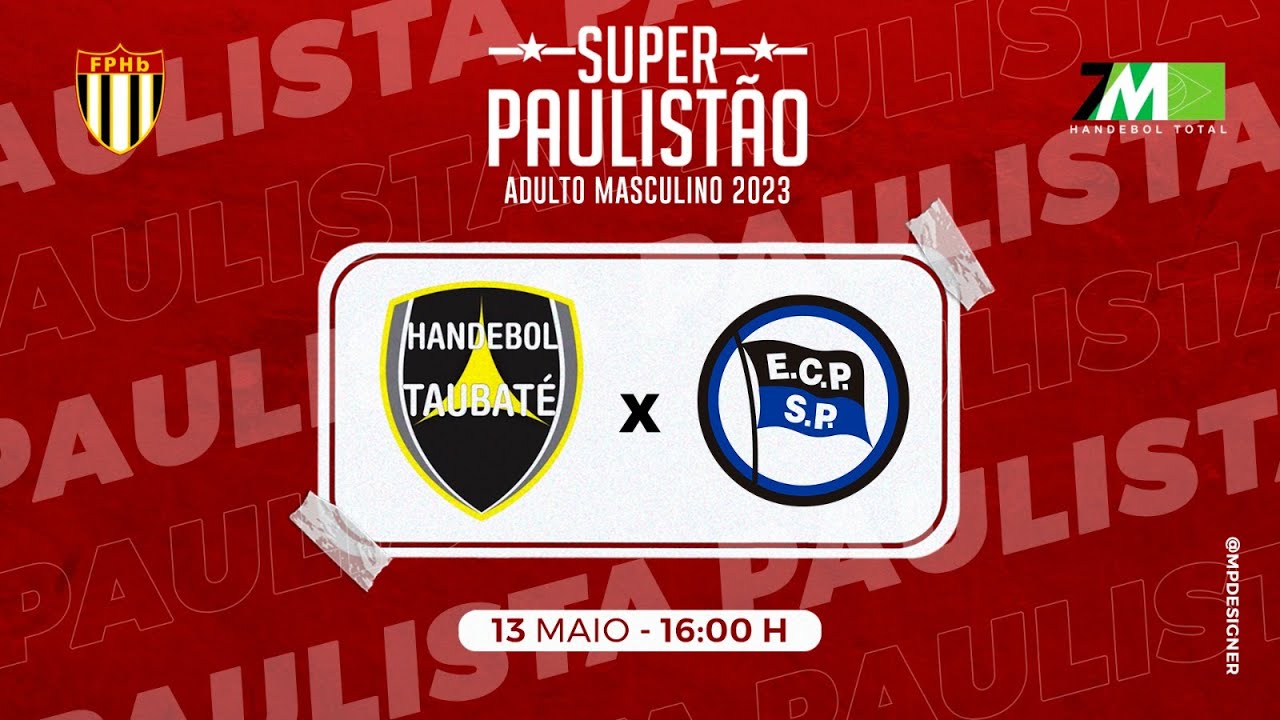 TAUBATÉ VS PINHEIROS | SUPER PAULISTÃO ADULTO MASCULINO 2023