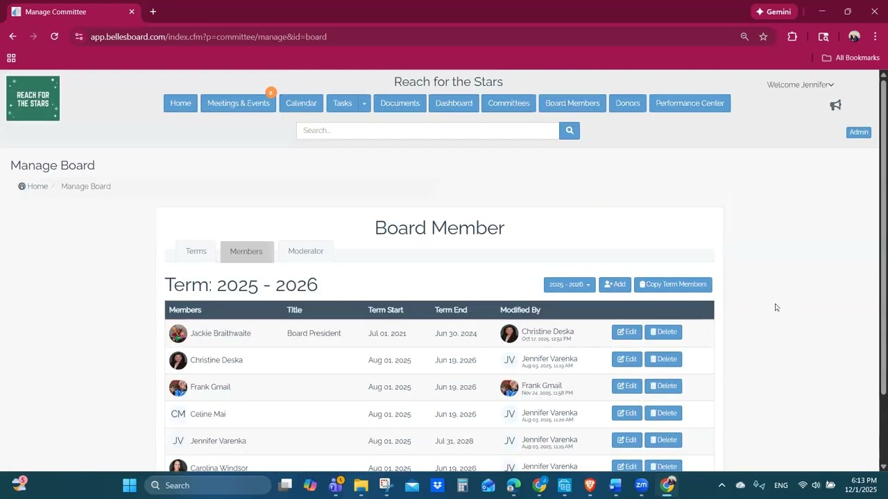 Your Portal Pathway: Managing Board and Committee Rosters