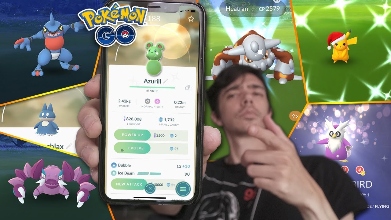 HUGE POKÉMON GO HOLIDAY UPDATE: NEW GEN 4  POKÉMON, NEW SHINIES, NEW LEGENDARY RAID BOSS HEATRAN!
