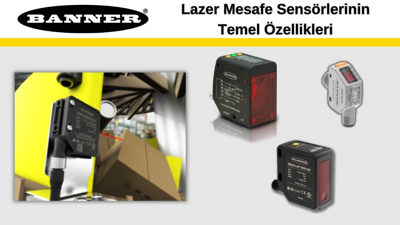Lazer Mesafe Sensörlerinin Temel Özelliklerini Keşfedelim!