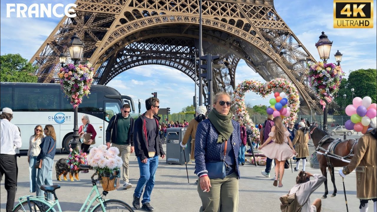 15 April 2026 PARIS 🇫🇷✨FRANCE CITY WALK STREET WALK PARIS BEST DESTINATION CHARMING STREET GORGEOUS 