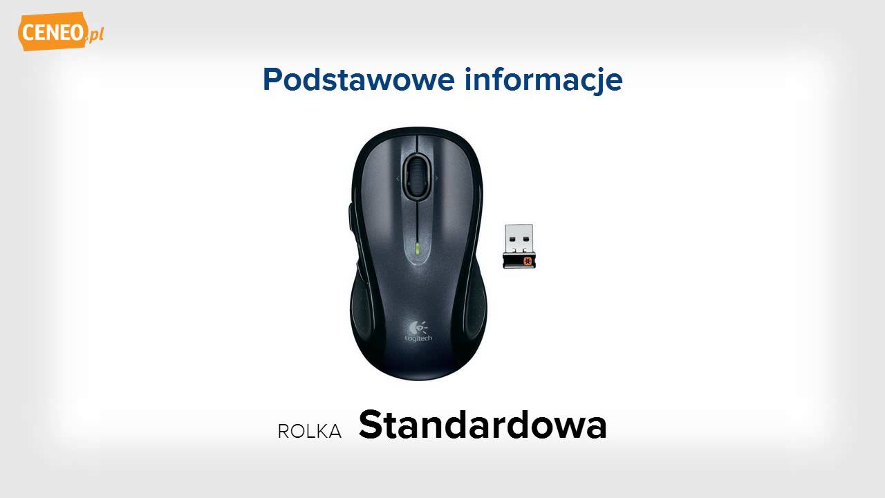 Logitech M510 WIRELESS OPTICAL USB (910-001826)  - Ceneo.pl