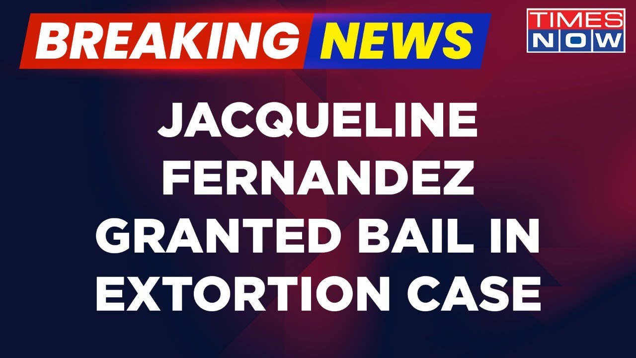 Jacqueline Fernandez Gets Bail In Sukesh Chandrashekhar Case | Breaking News | English News