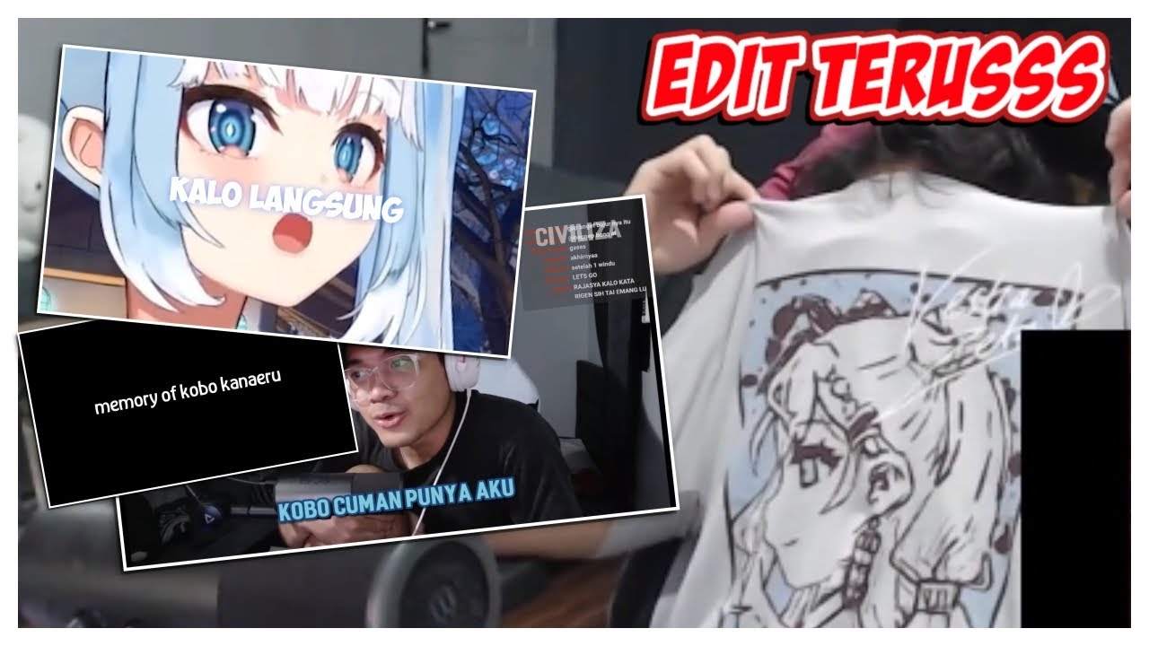 memory of kobo kanaeru?, Noh orangnya masih streaming tadi...