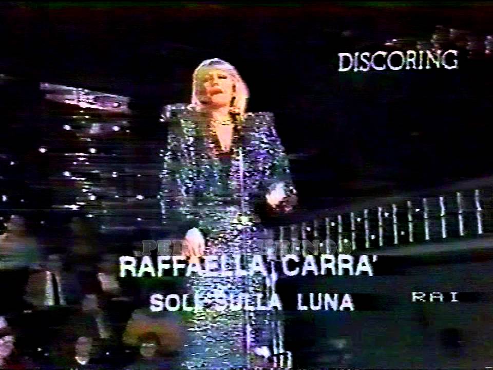 Raffaella Carrà - Soli Sulla Luna - Discoring (1983)