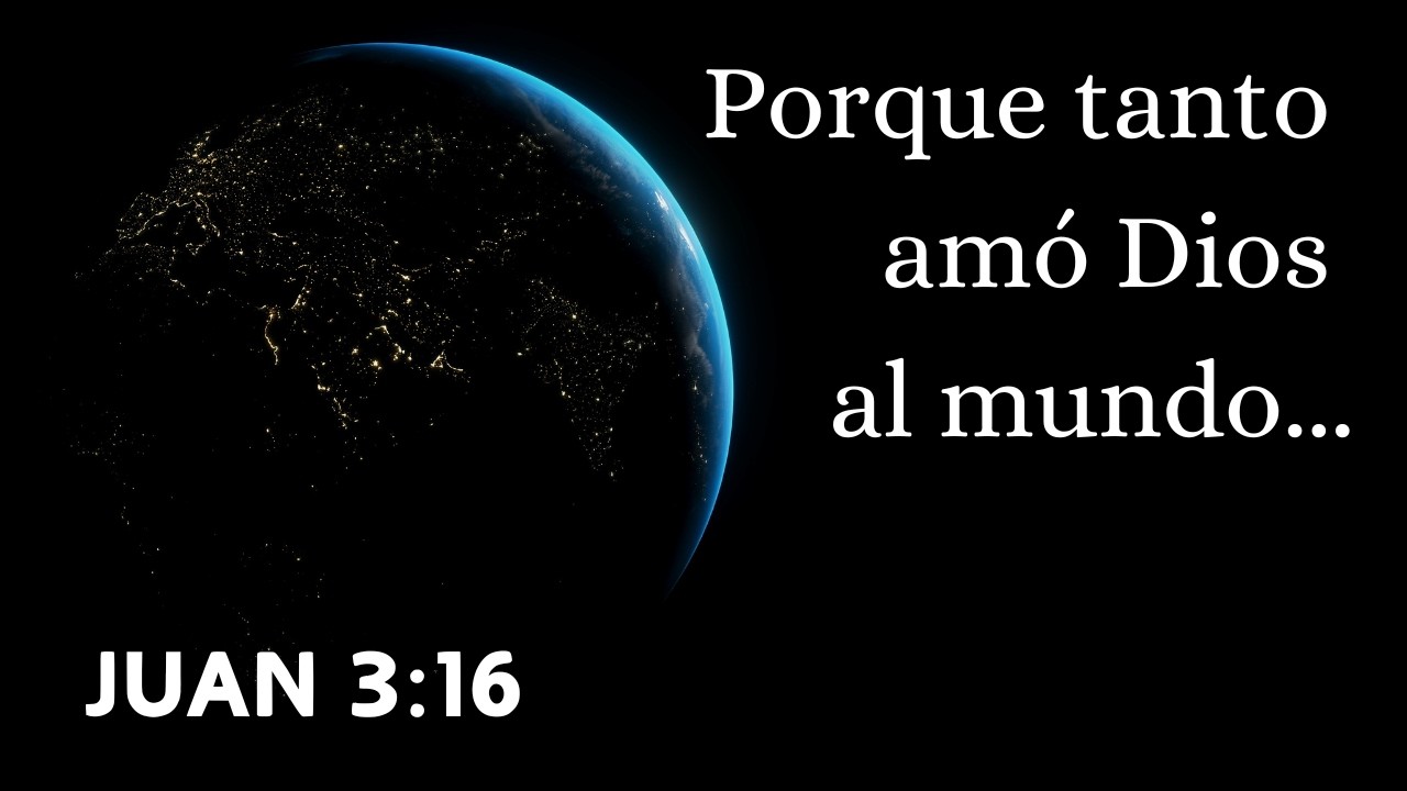EXPLICACIÓN DE JUAN 3:16 CON RICARDO CAINS || Porque tanto amó Dios al Mundo.