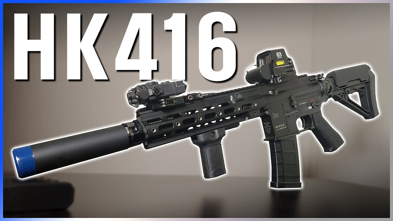 독일의 명품 총기 BOLT HK416D & VFC HK416 A5 ｜ 에어소프트건 서바이벌건 리뷰