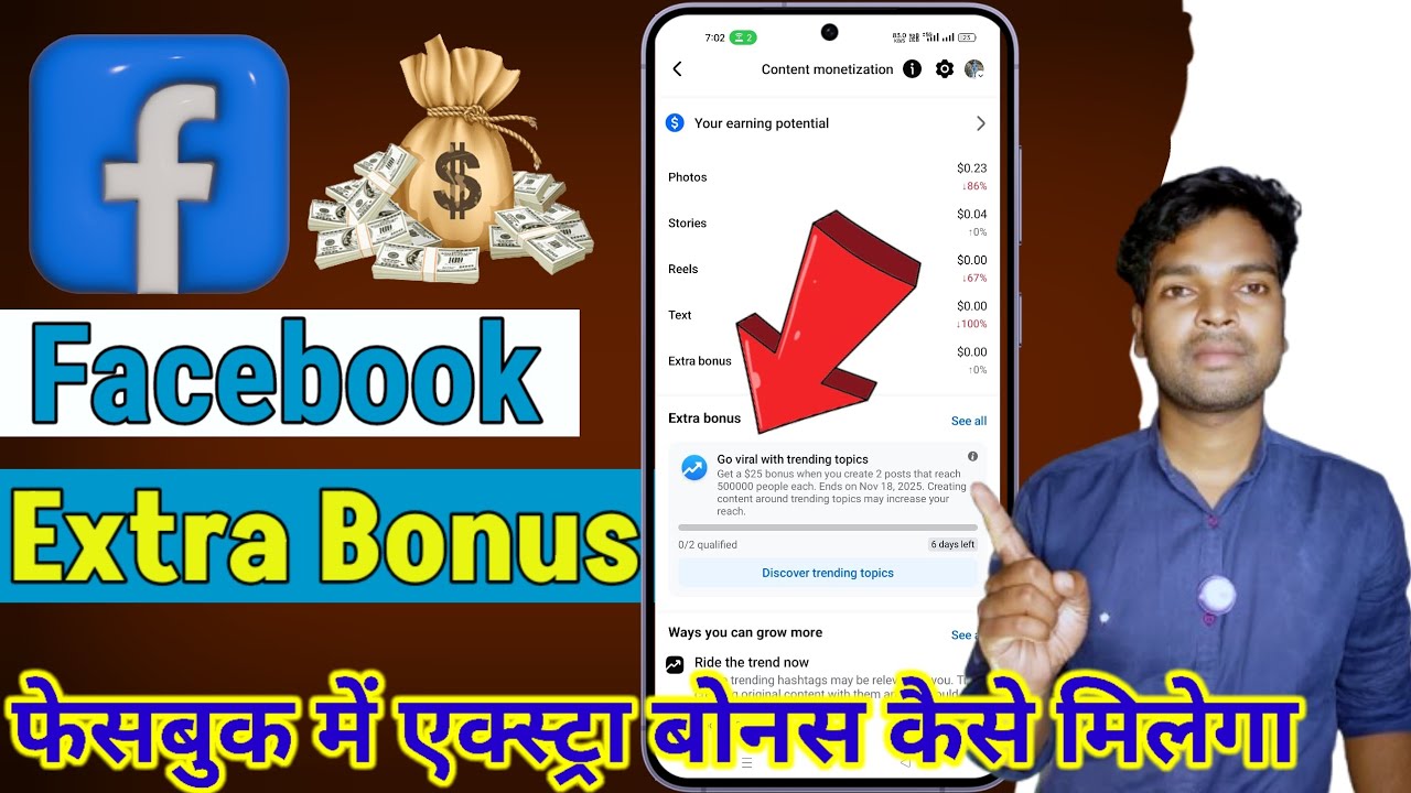 Facebook extra bonus | Extra bonus facebook | $25 Facebook extra bonus | Facebook extra bonus 2025