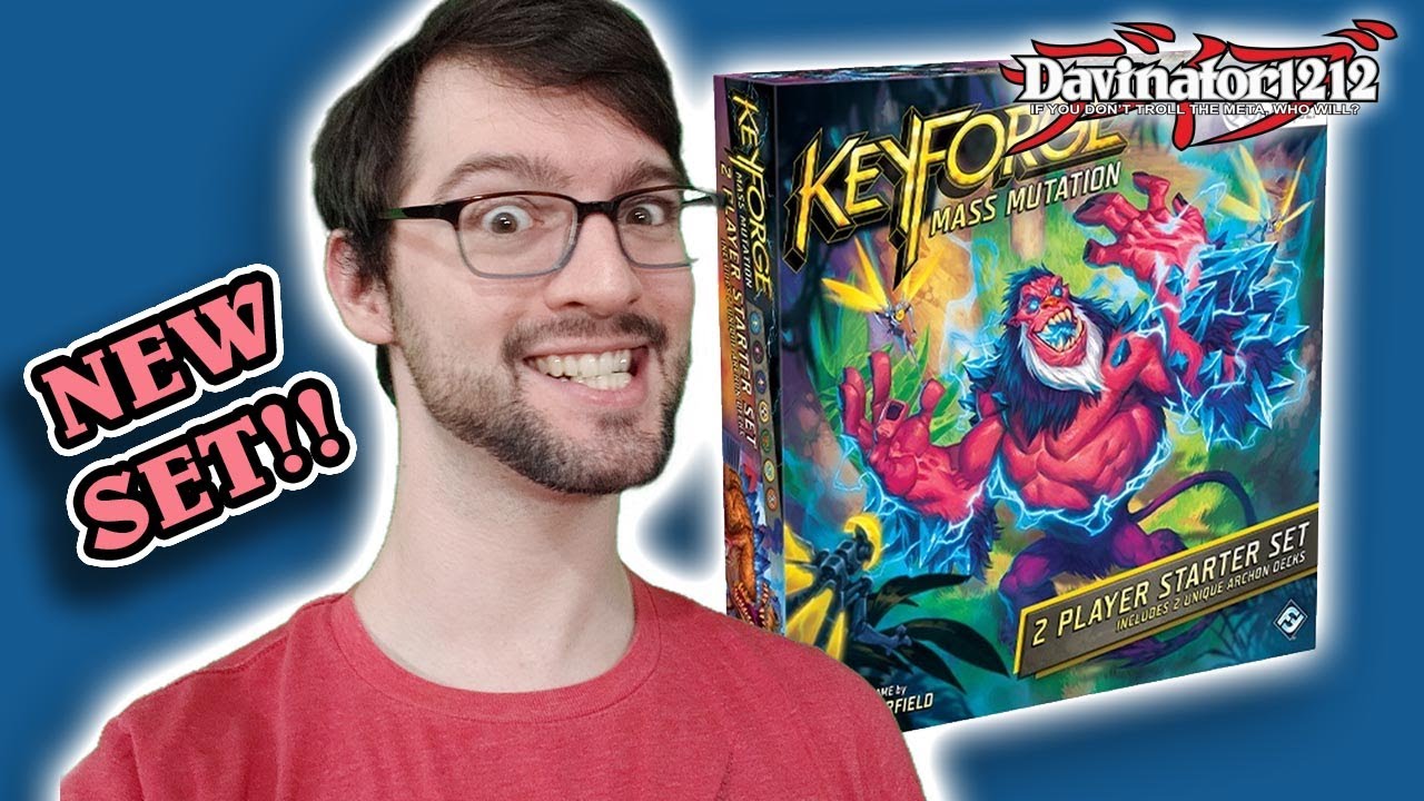Opening Mass Mutation Keyforge Starter Set