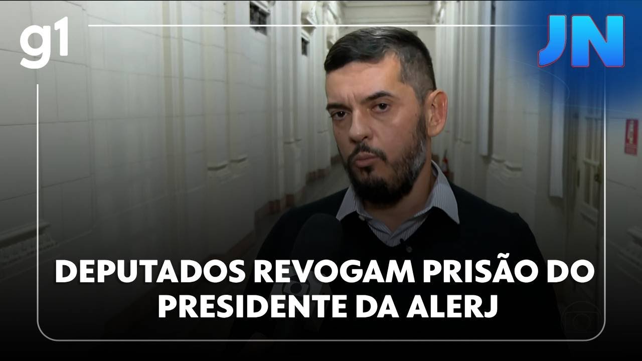 JN: deputados revogam pris&atilde;o de Rodrigo Bacellar; decis&atilde;o final &eacute; de Alexandre de Moraes, do STF