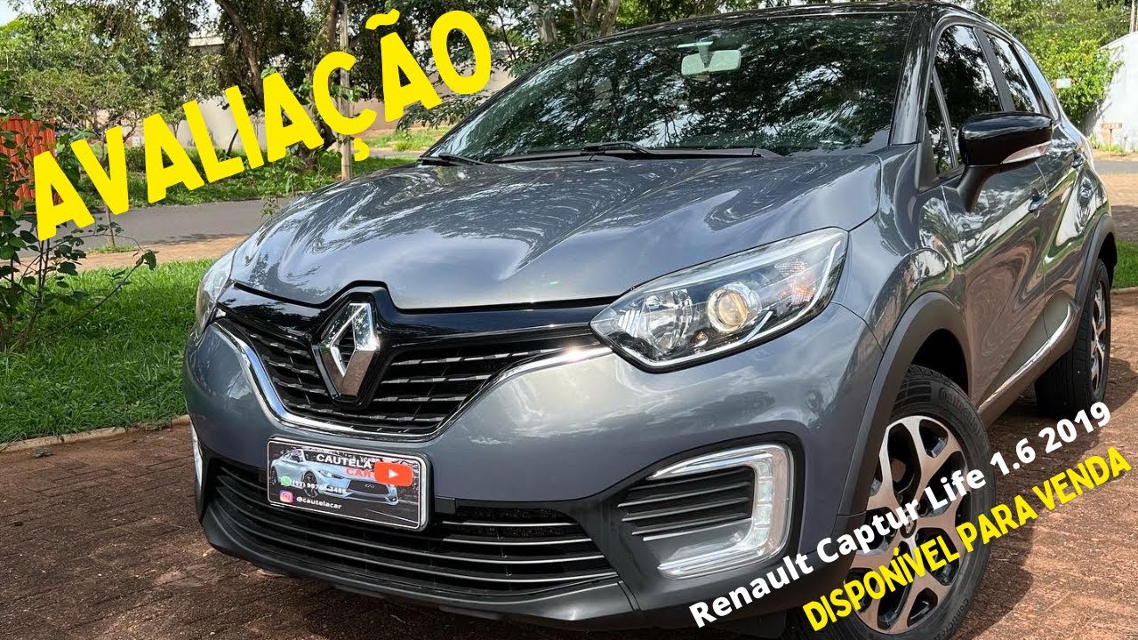 AVALIAÇÃO Renault Captur Life 1.6 2019 - Disponível para venda