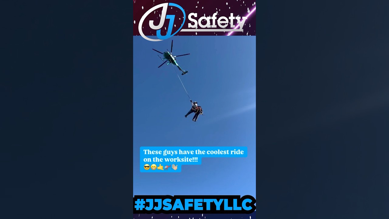 Most epic work commute ever!!! #jjsafetyllc #safetyfirst #safetyfails