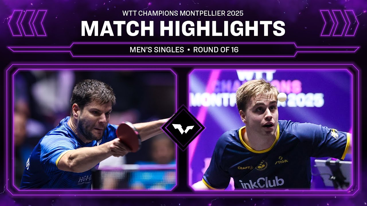 Dimitrij Ovtcharov vs Truls Moregard | MS R16 | #WTTMontpellier 2025