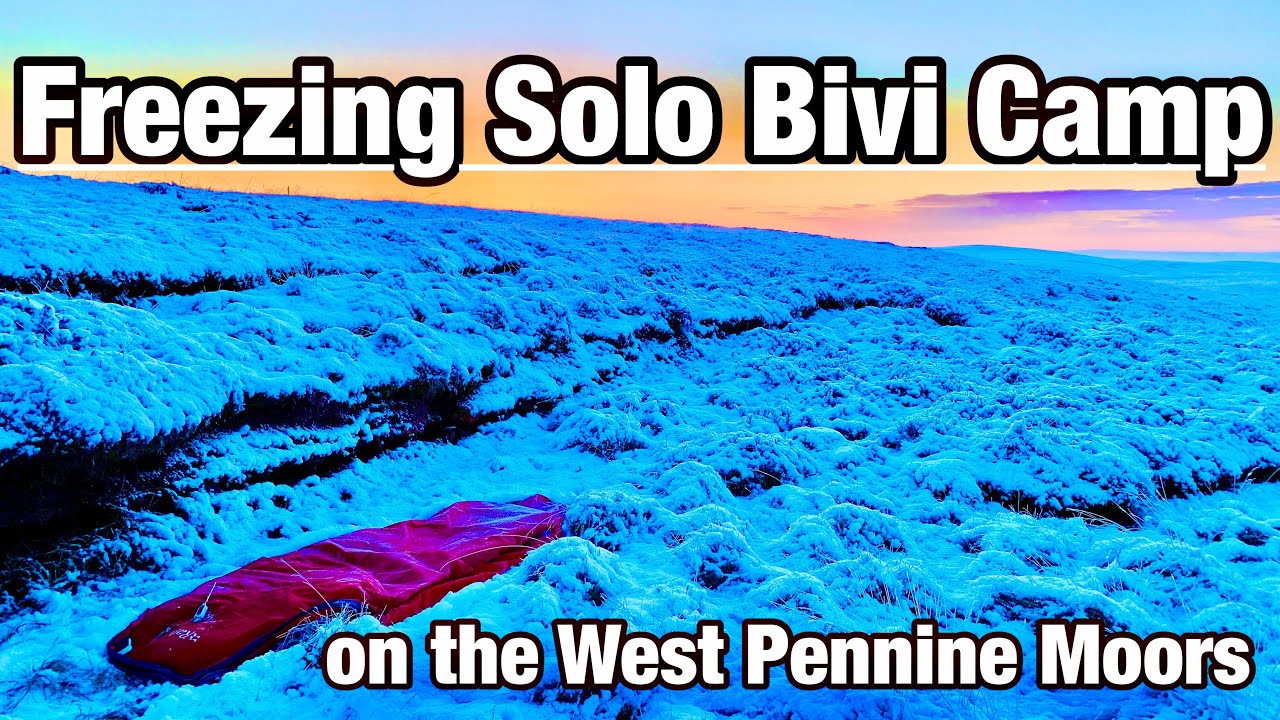 EXTREME Solo Bivvy Camp in the Snow