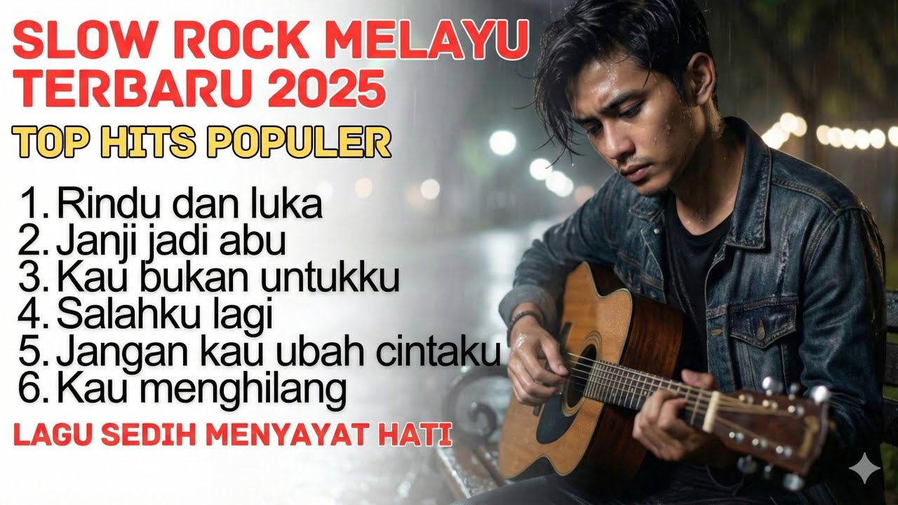POP MINANG - SLOW ROCK MELAYU TERBARU 2025 / Lagu Menyayat Hati / Lagu Pop Minang / Slow Melayu🎶