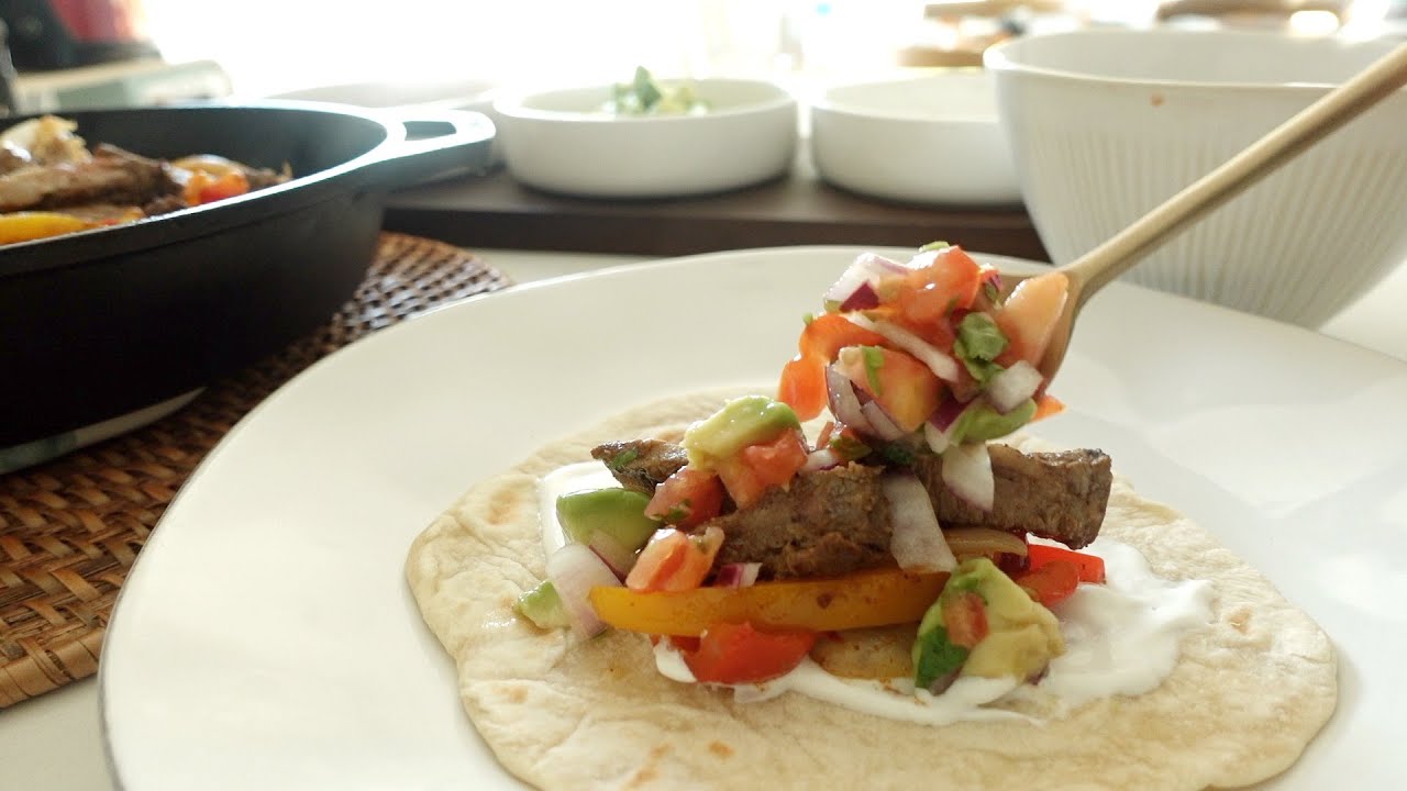 남는 발효종으로 또띠아 만들어요 | fajitas도 만들어 볼까요?