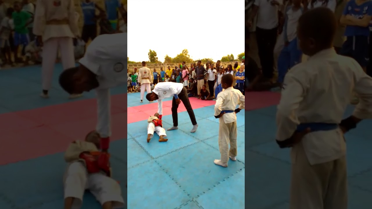 Ancien Tshombo de jiu-jitsu Bizon kondokan mère club (Jiu-jitsu zone nord) fighting système 