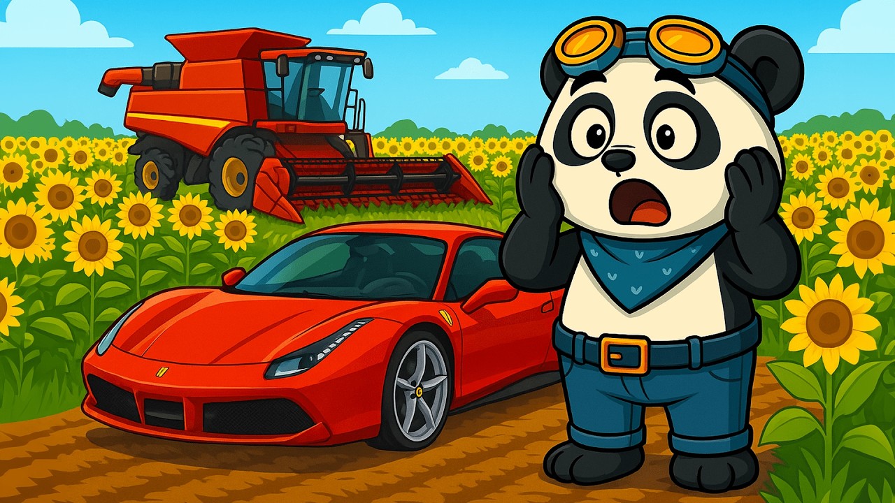 SEFA mi-a FACUT CADOU un FERRARI in VIATA la FERMA!
