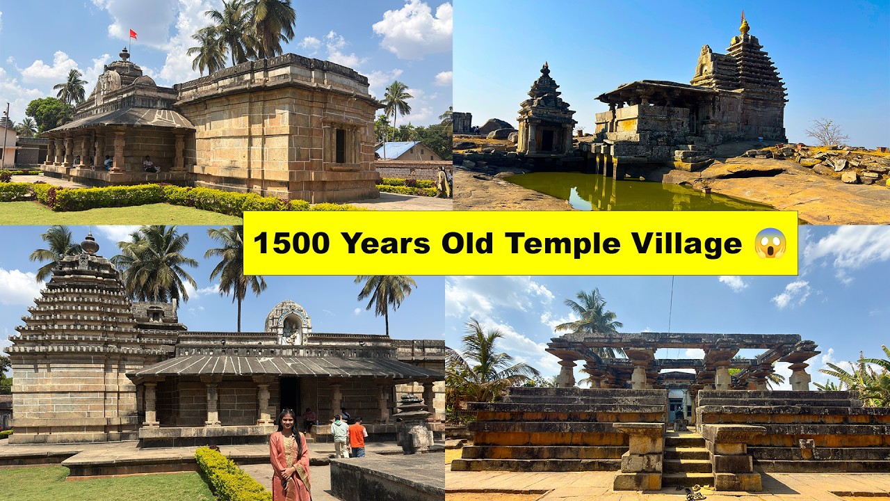 Exploring Halasi Karnataka | 100+ Ancient Temples in One Village 😱 #ancienttemples