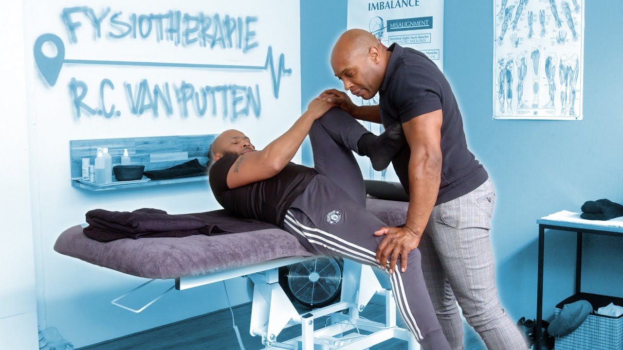 KICKBOKSER LIMA GEHOLPEN AAN SCHOUDERKLACHTEN, LIES EN HEUP | FYSIOTHERAPIE | SHOCKWAVE | MASSAGE