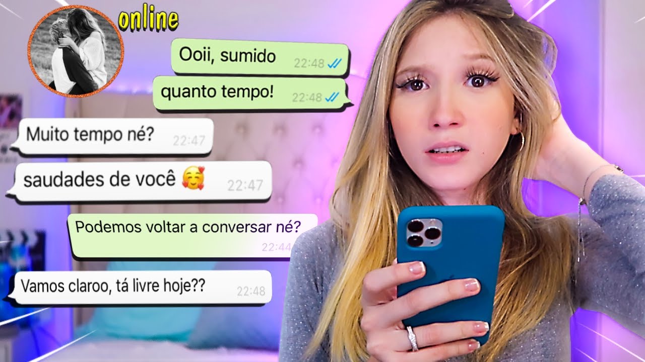 TRAI MEU NAMORADO CONVERSANDO COM MEU EX! *Zabetta Macarini*