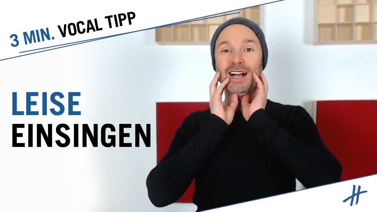 3 Min. Vocal Tipp: Leise einsingen
