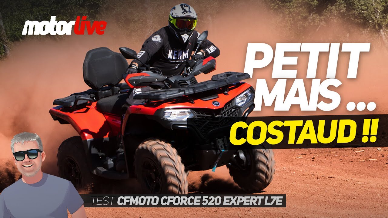 CFMOTO CFORCE 520 EXPERT : petit mais costaud !! - MOTORLIVE