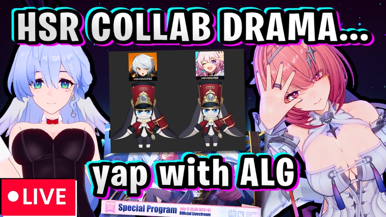 🟡YAP WITH ALG🟡ZZZ 3.1 DEVS COOKED🟡LIVESTREAM REACT 3.1 ZZZ🟡AM I GOING BACK TO HSR?