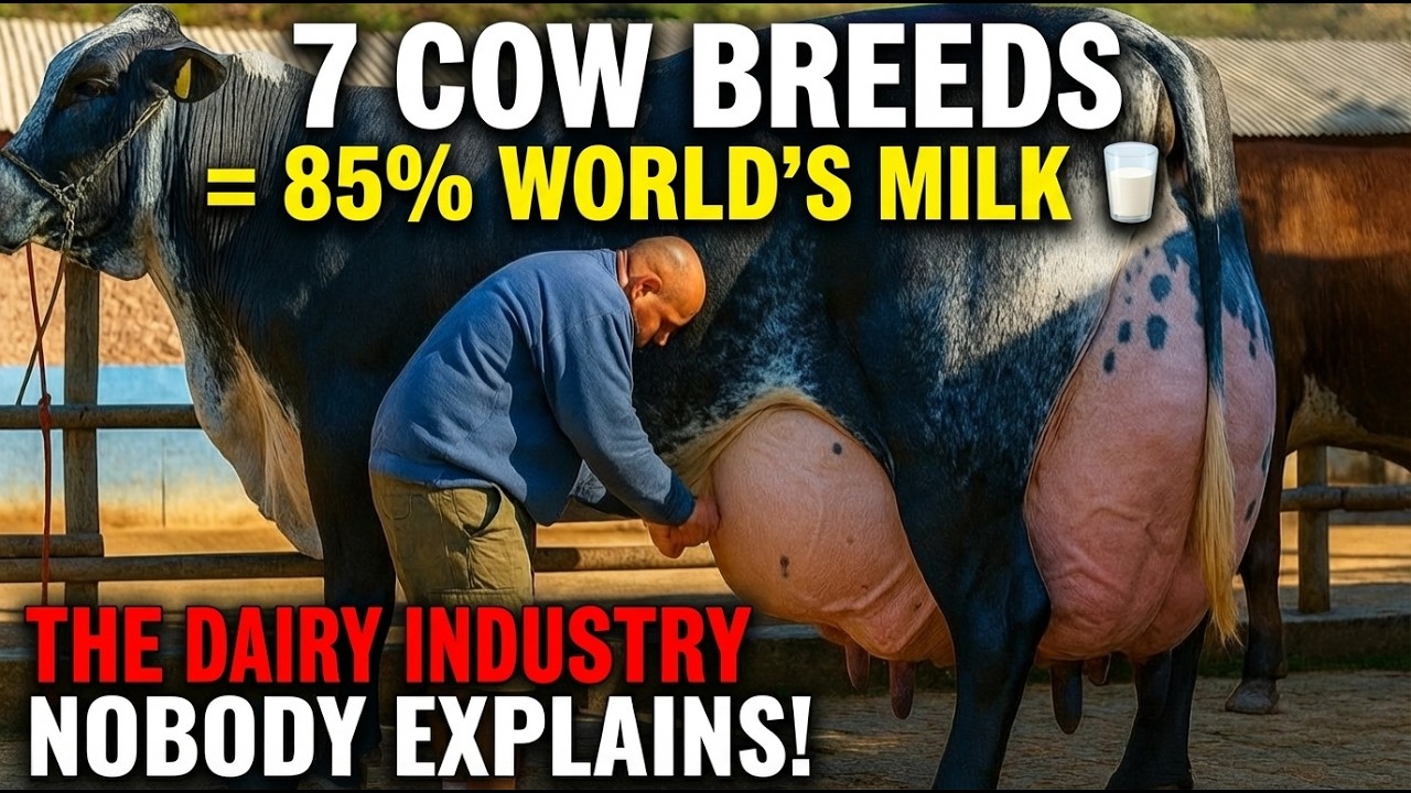 The 7 Most PROFITABLE Dairy Cow Breeds in the World 🌍 (Which One Makes the MOST Money?)