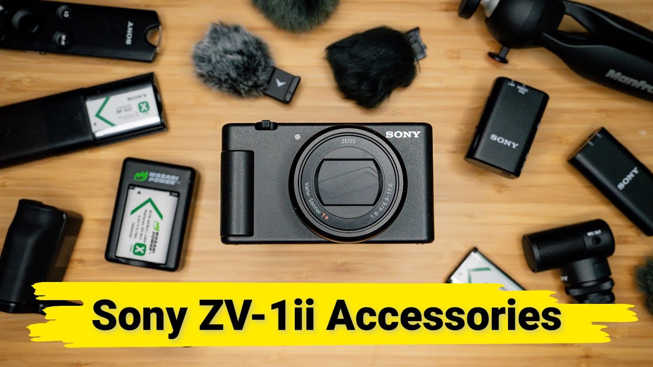 5 Best Accessories for the Sony ZV1 / ZV1F / ZV-1 Mark II