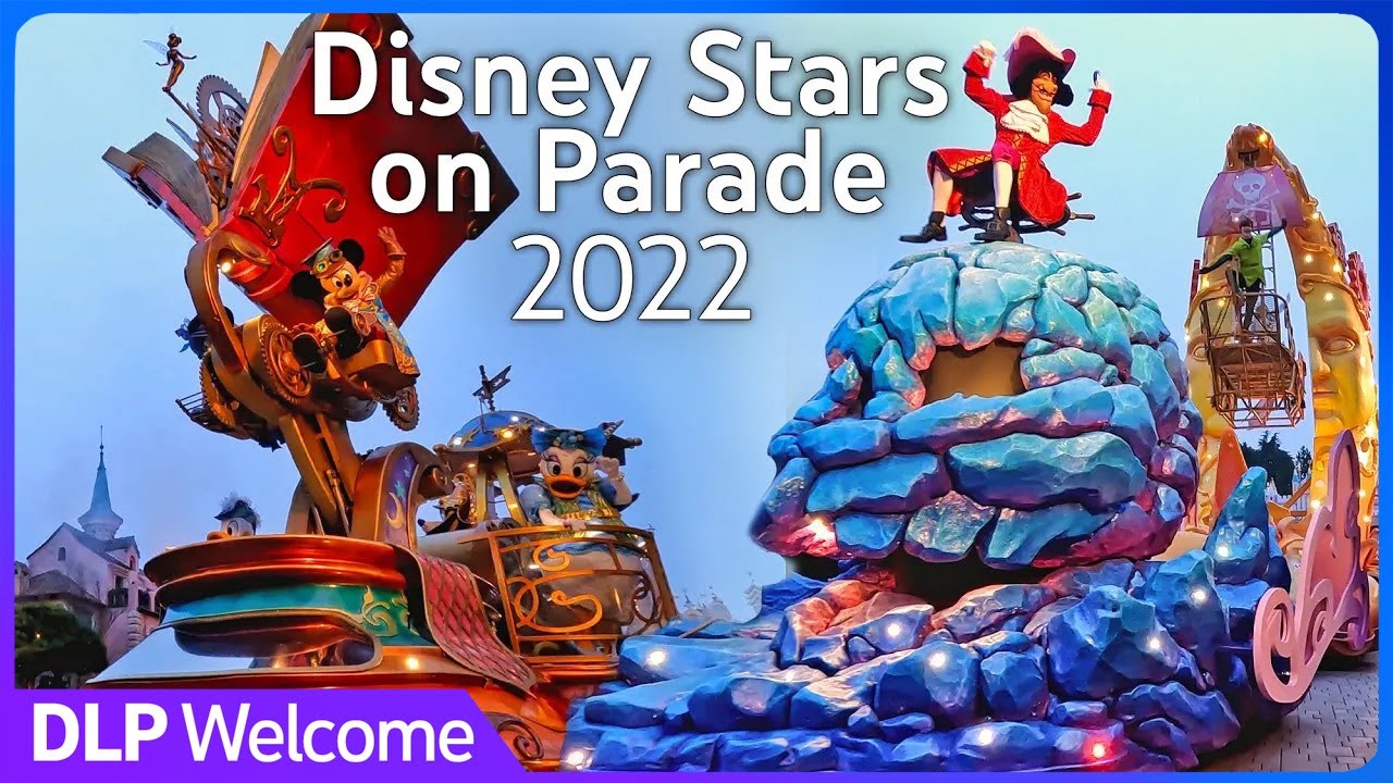 [4K] Disney Stars On Parade 2022 - Disneyland Paris