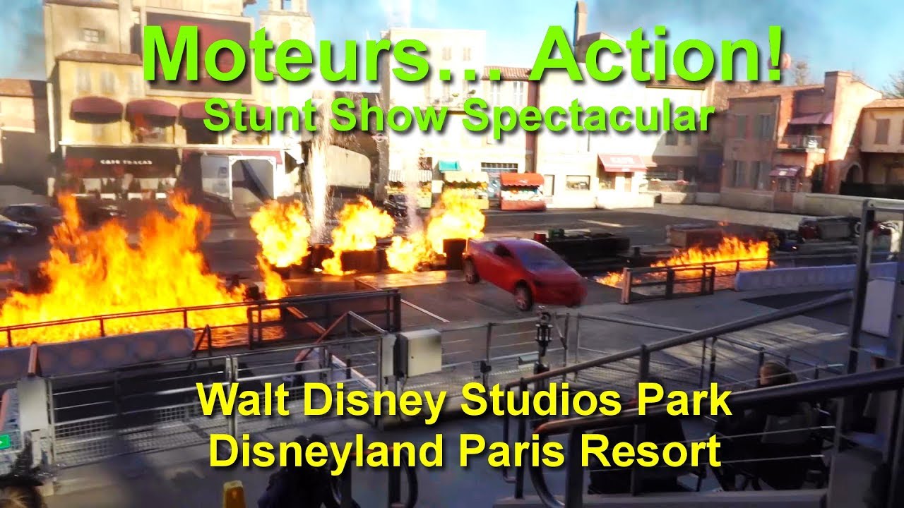 Moteurs… Action! Stunt Show Spectacular Complete Show Walt Disney Studios Park Disneyland Paris