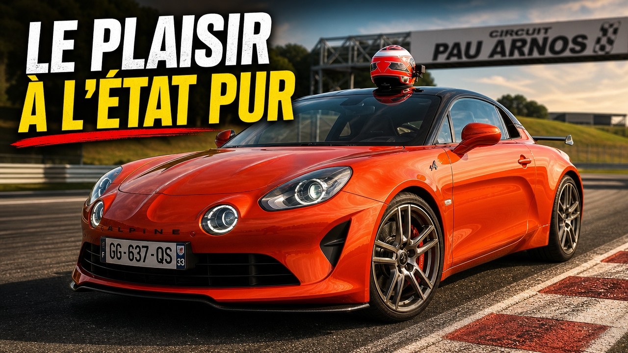 Présentation Alpine A110S à Pau arnos