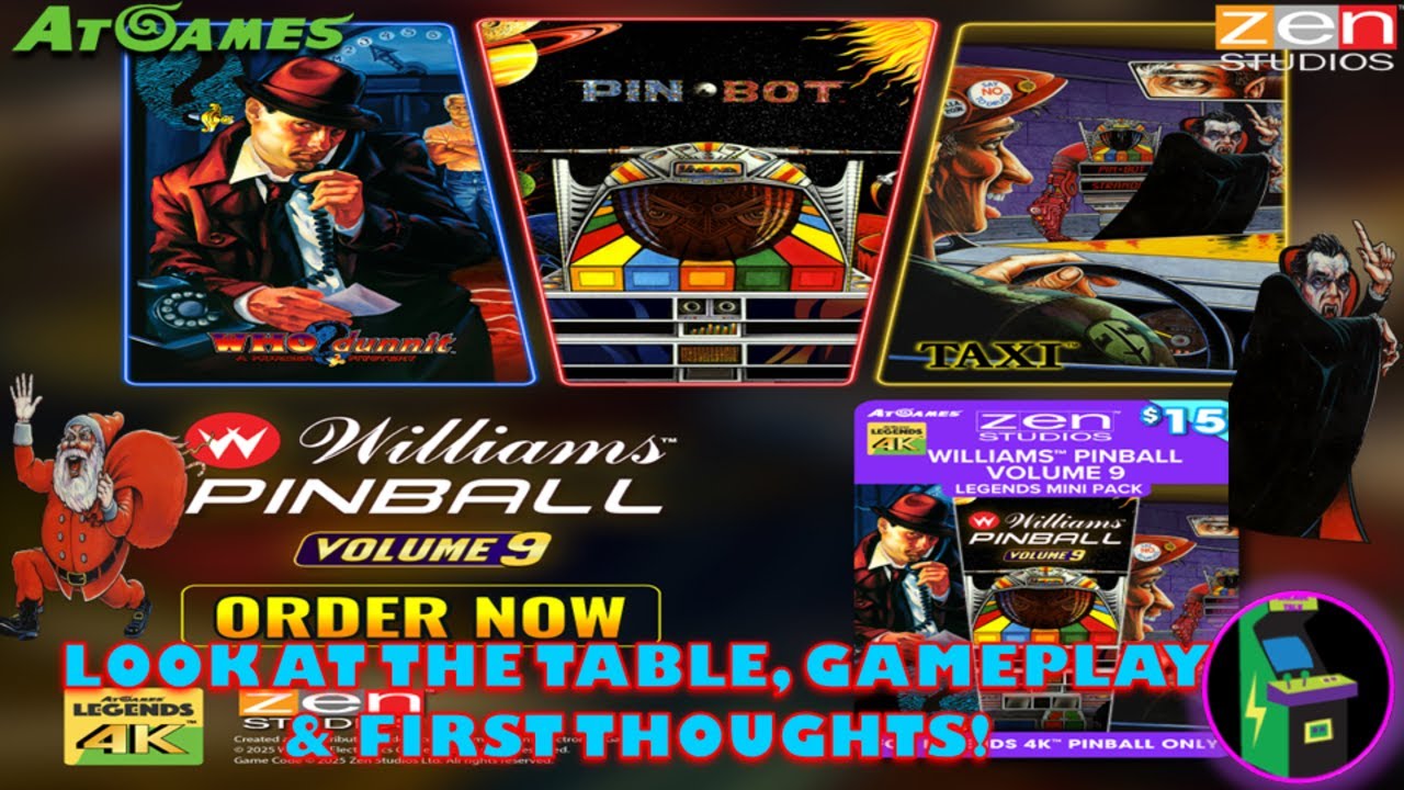 Watch Before Buying Atgames 4K Pinball: Williams Taxi