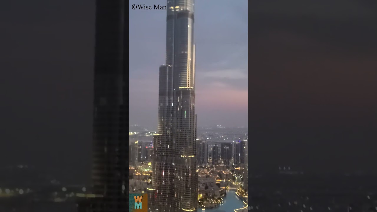 Burj Khalifa View from Sky View Observatory #dubai #dubaivenues #youtubeshorts #burjkhalifa
