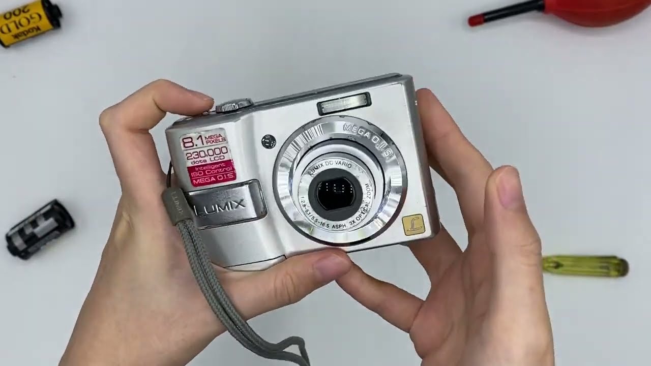 Panasonic Lumix DMC-LS80 | CCD Test & Tutorial