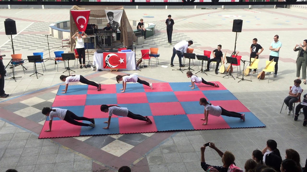 CİMNASTİK GÖSTERİSİ-ÖZEL AKÇAĞLAYAN ORTAOKULU