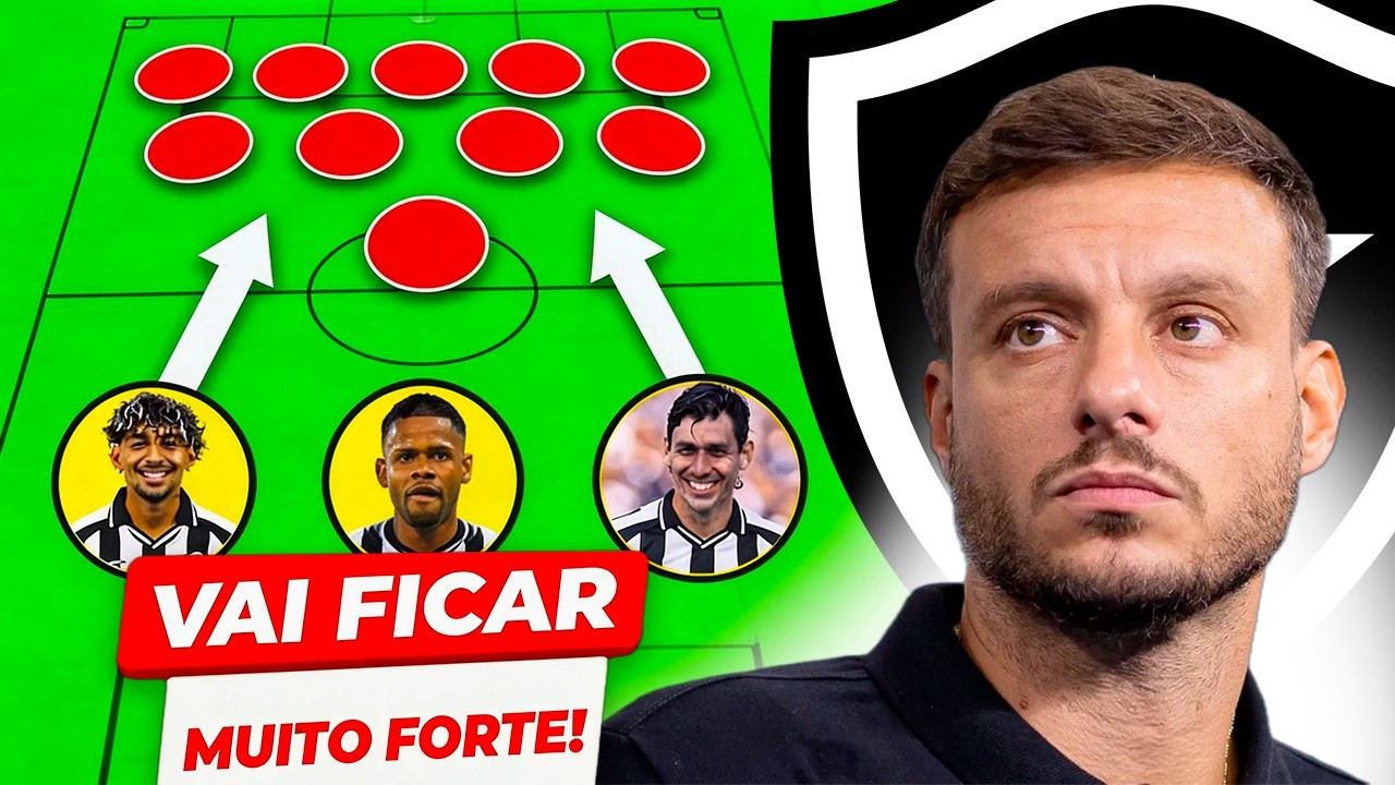 VEJA COMO FICOU A ESCALAÇÃO DO BOTAFOGO DE ANSELMI COM OS REFORÇOS!