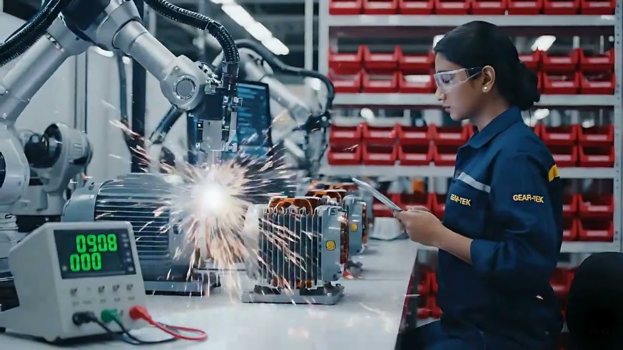GEAR TEK - Industrial Motors & Gearboxes Manufacturer | Power Transmission Engineering Solutions
