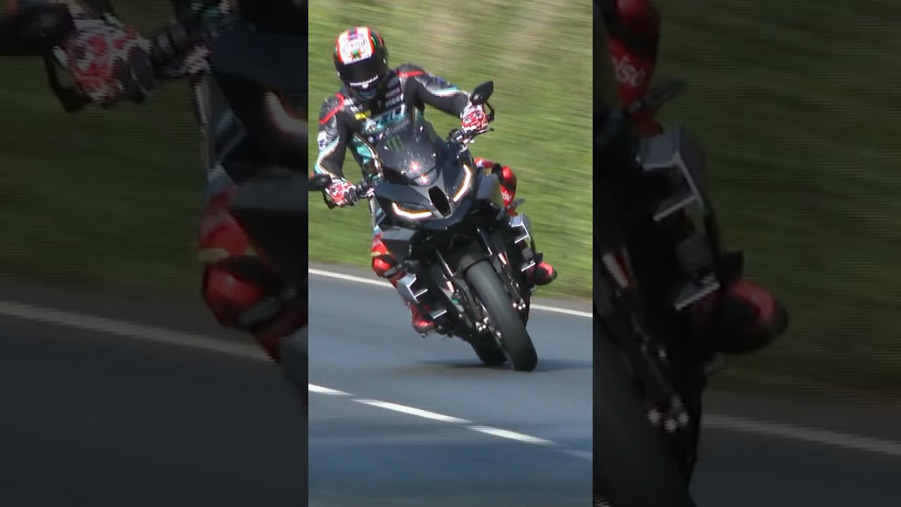 Adrenaline alert! 🔥 World&rsquo;s fastest road racer Peter Hickman and the new BMW M XR Prototype IOM TT
