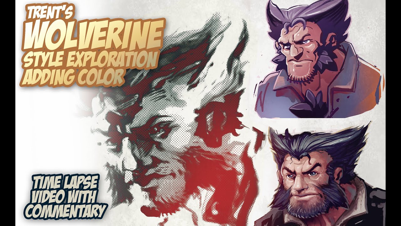 Wolverine Style exploration - Adding Color with Gradient Maps