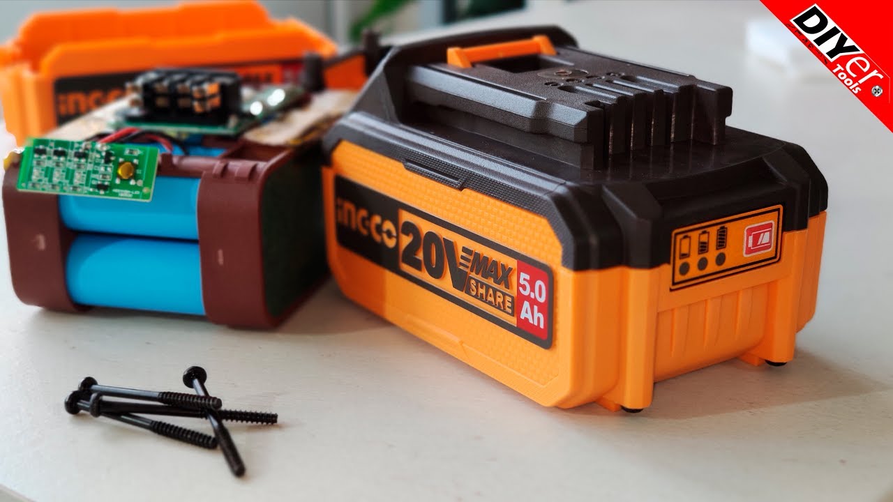 What's REALLY Inside the INGCO FBLI2003 Battery Pack? @diyertools