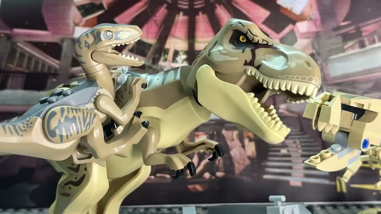 Lego Jurassic Park - Final Battle  