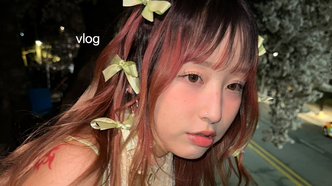 꽤 부지런한 브이로그 조각 모음 (최애 타코집 발견🌮, 과자 폭식..ㅠ, 애플워치 스트랩 커스텀, 패션위크, etc...)