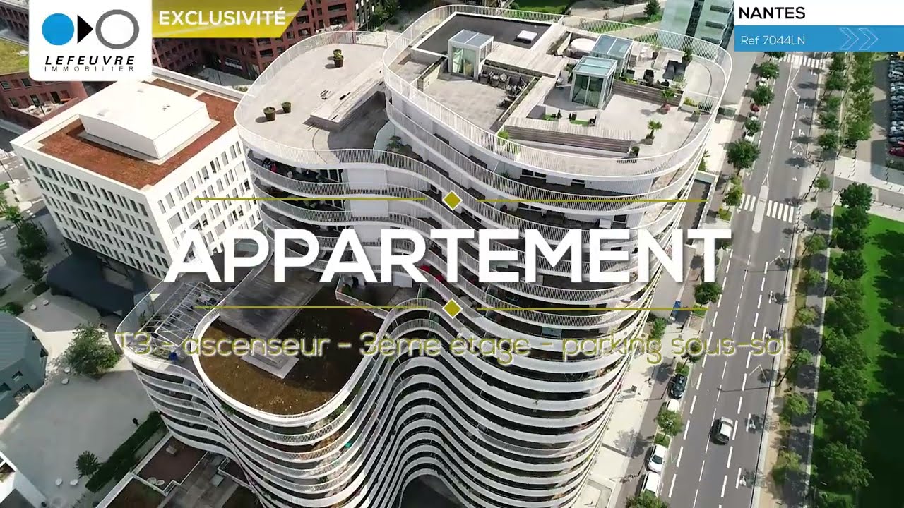 Nantes Quartier Gare Sud - Appartement T3 à vendre !