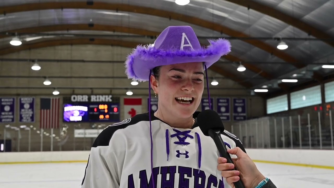 Women's Ice Hockey: Amherst vs. Middlebury – NESCAC Championship Highlights & Interviews (3/9/25)