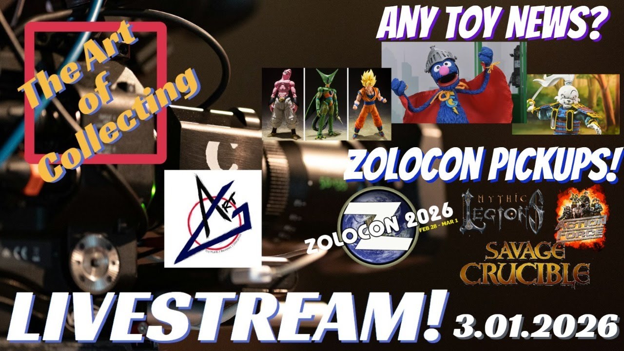 LIVE! The AfterShow of Zolocon 2026! Unboxing My Pickups! 📱
